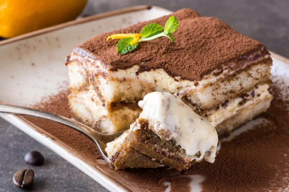 Tiramisu maison à Quimper
